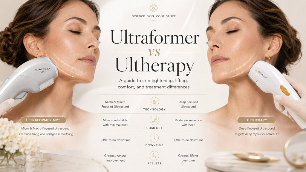 Ultraformer MPT vs. Ultherapy: Which HIFU Is Better? (Boca Raton)