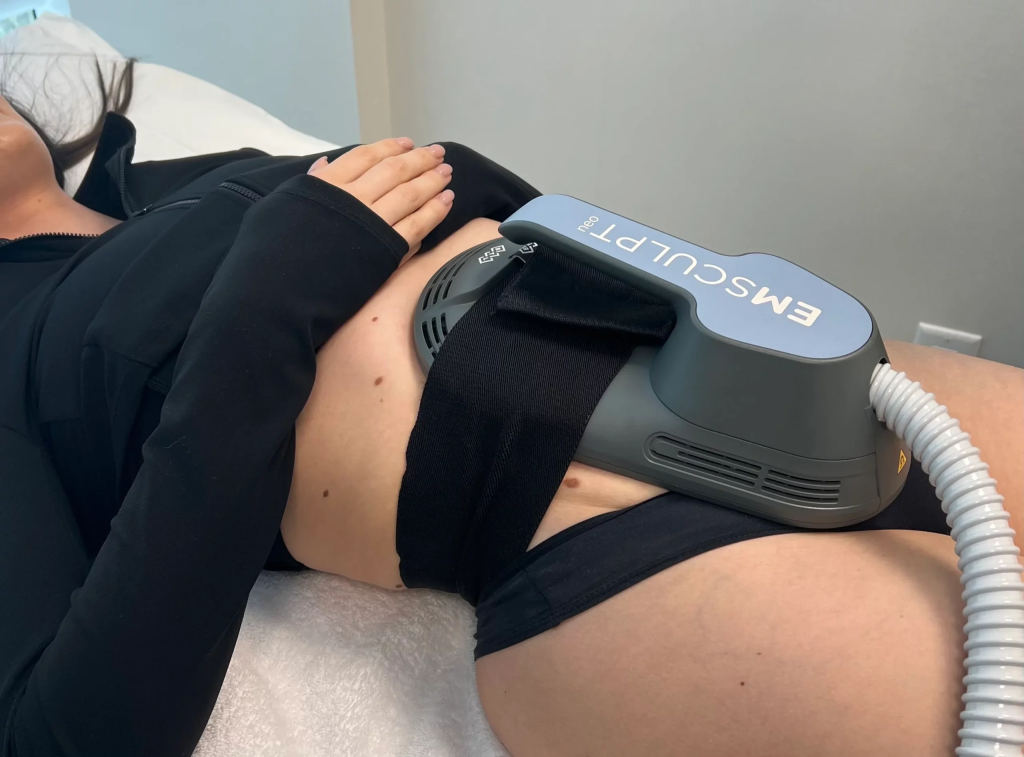 MaxSella EMS - Muscle Sculpting treatment at The Body Glow Studio Boca Raton