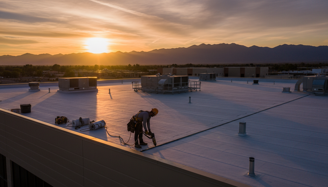 Roofing background