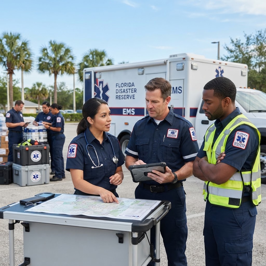Illustration representing Flexible Readiness: Supporting Florida Through the Disaster Reserve