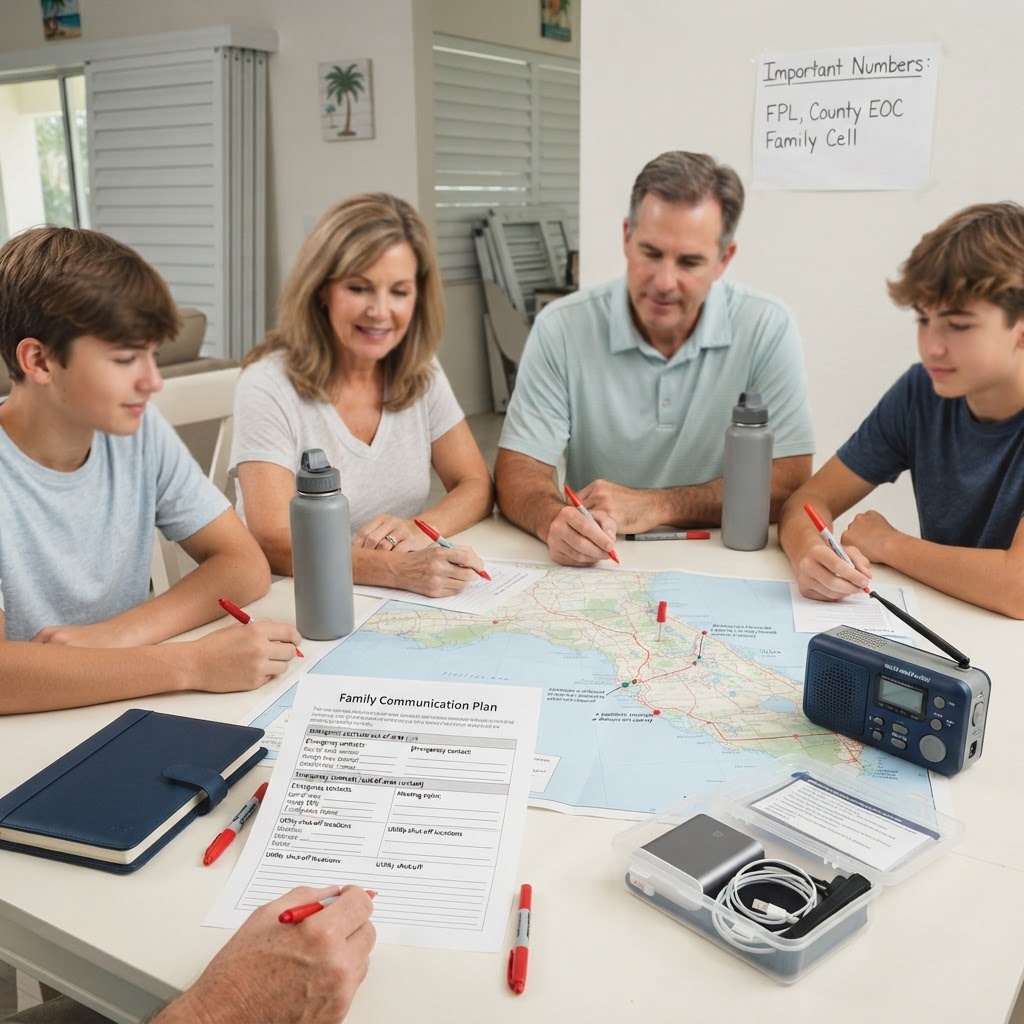 Illustration representing Clear Channels: Crafting a Robust Family Communication Plan