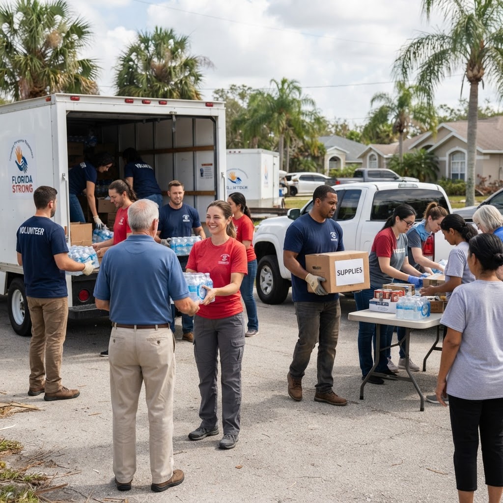 Illustration representing The Power of Mutual Aid: Strengthening Florida's Resilience