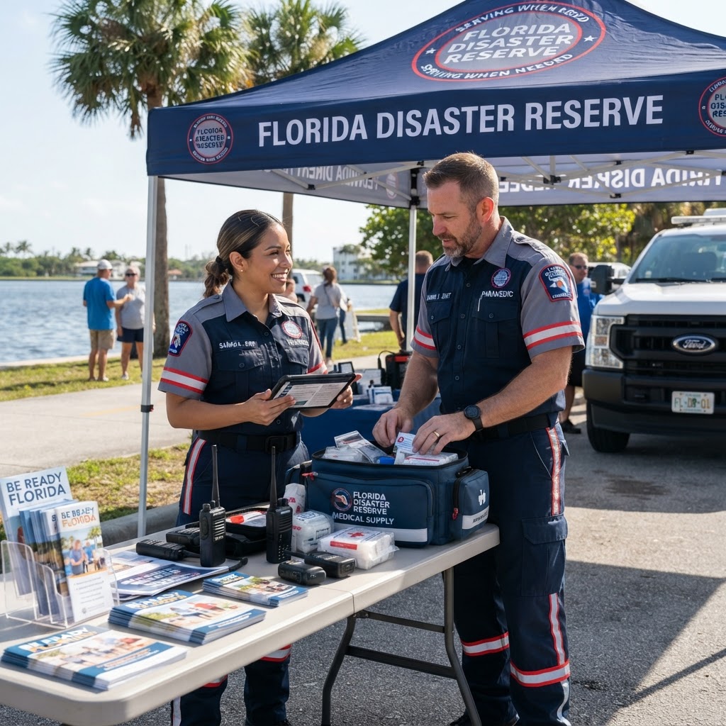 Illustration representing Serving When Needed: How the Disaster Reserve Enhances Florida Resilience