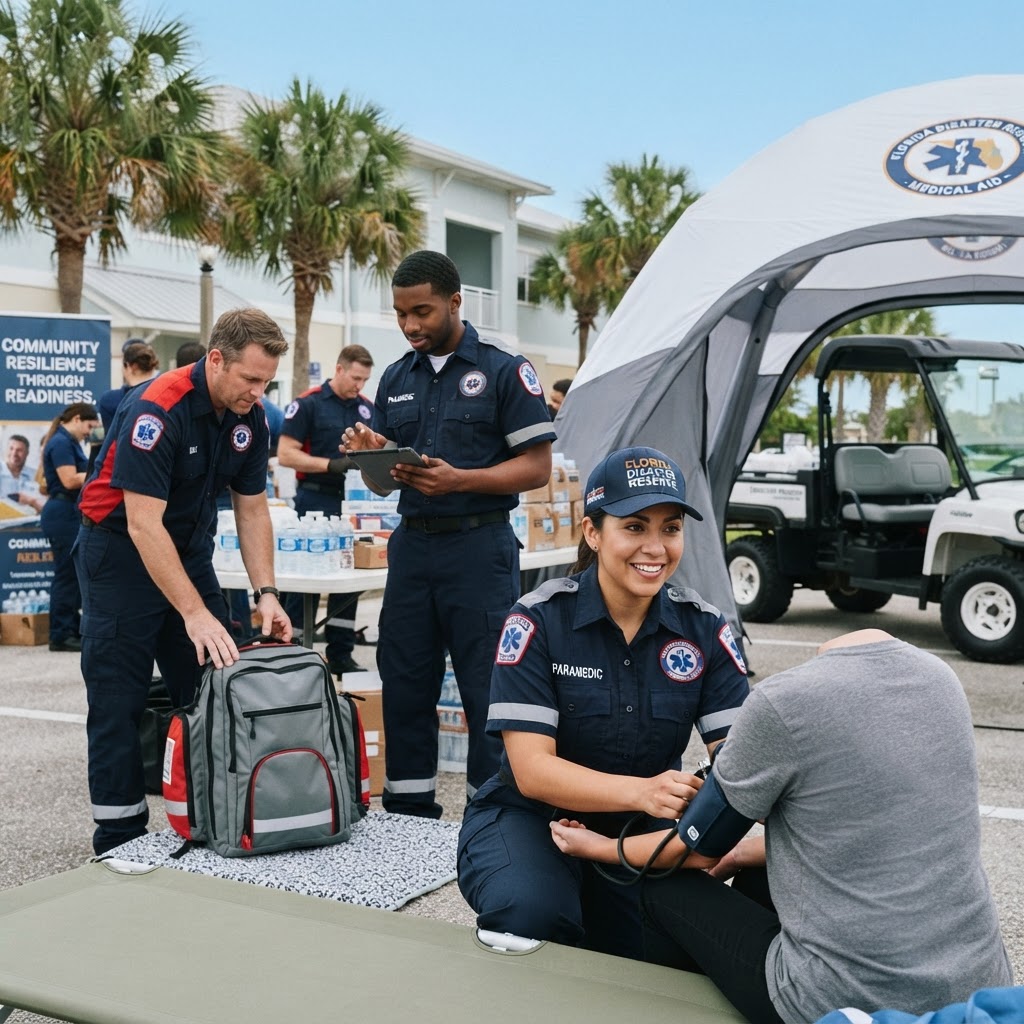 Illustration representing Empowering Florida: How the Disaster Reserve Works Without Hourly Requirements