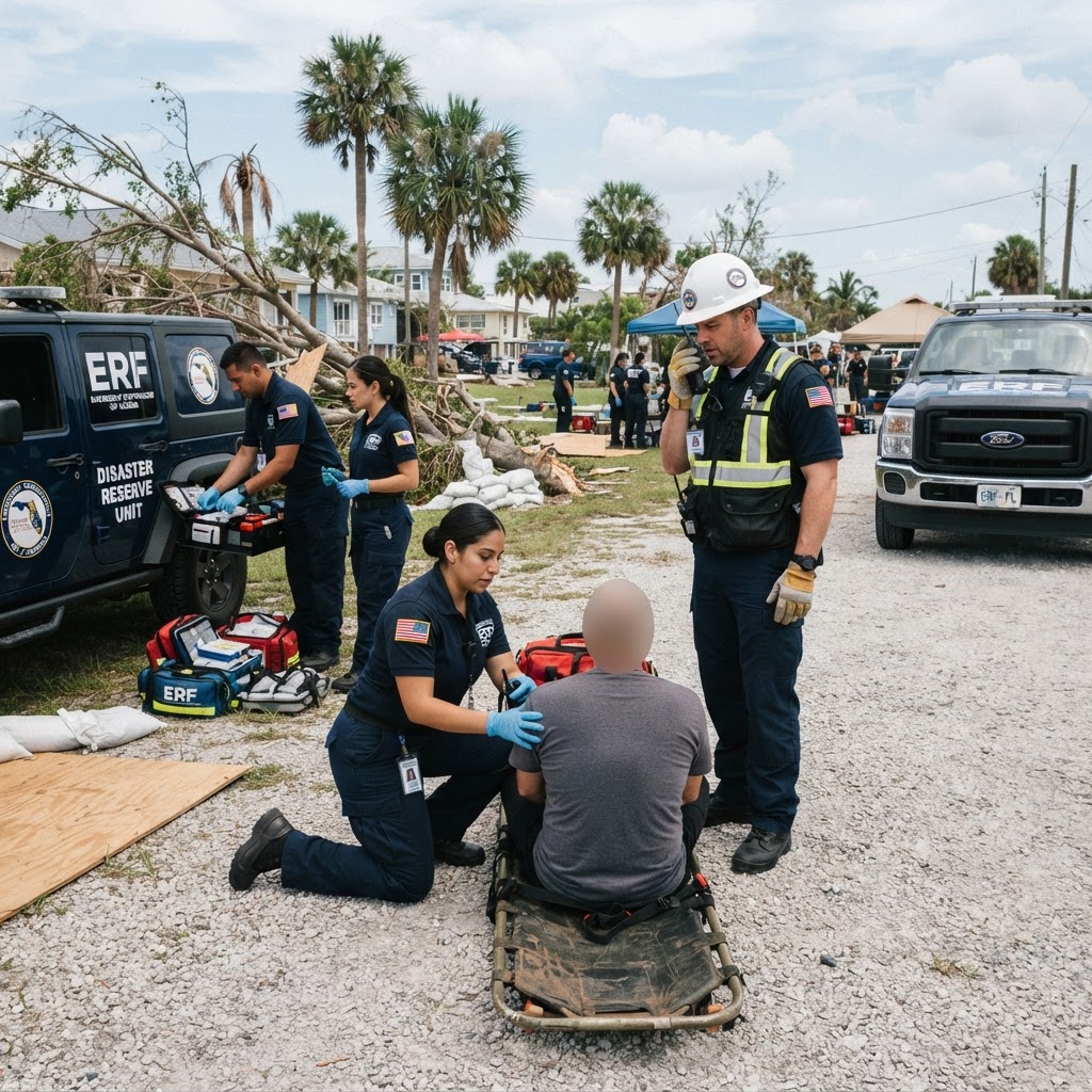 Illustration representing Empowering Florida: The Value of Specialized Volunteer Response