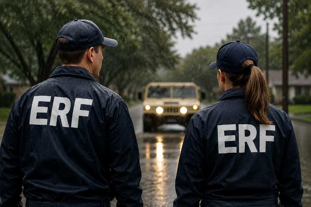 ERF emergency response operations and team coordination