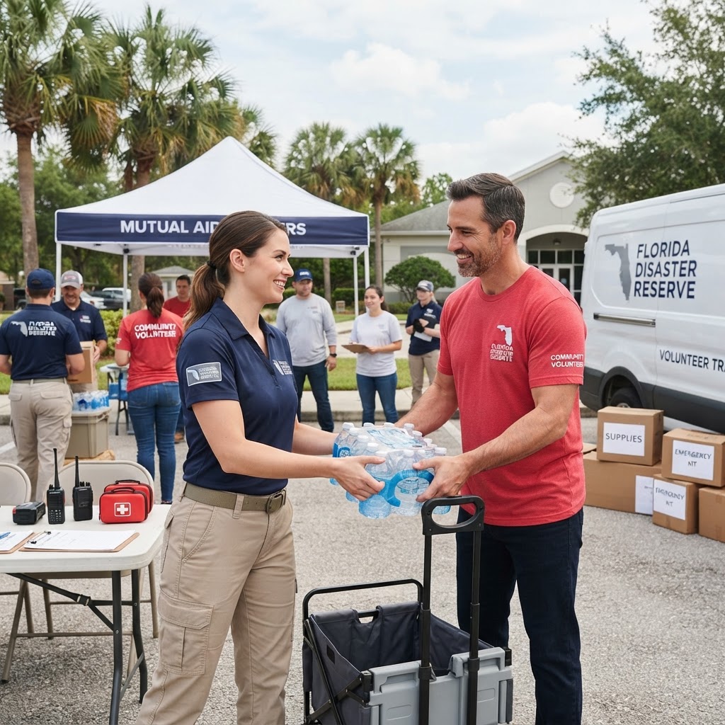 Illustration representing Supporting Your Neighbors: The Power of Mutual Aid in Florida