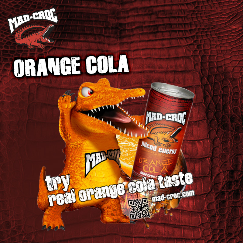 Mad-Croc Orange Cola