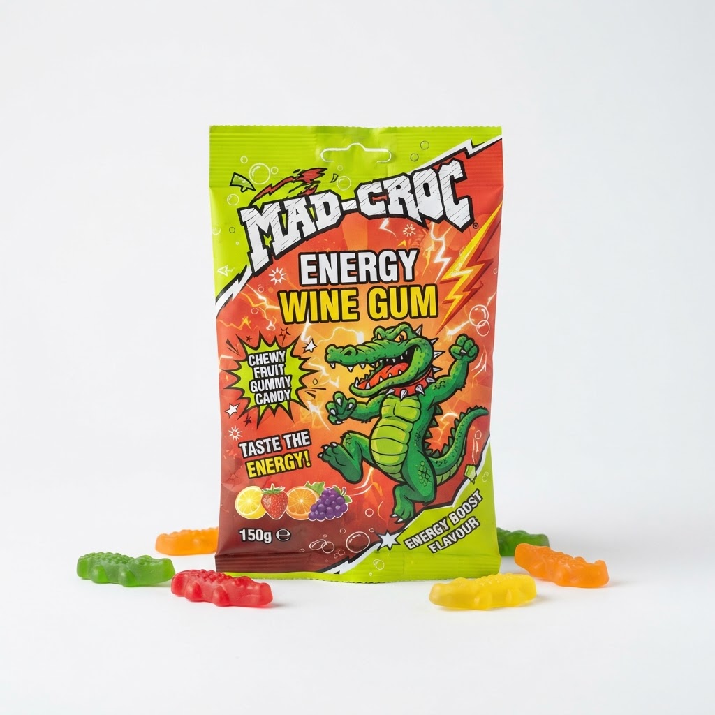 Mad-Croc Energy Wine Gum