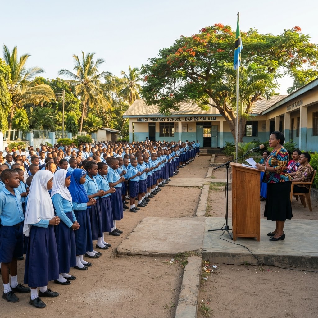 Morning assembly — our Eagles