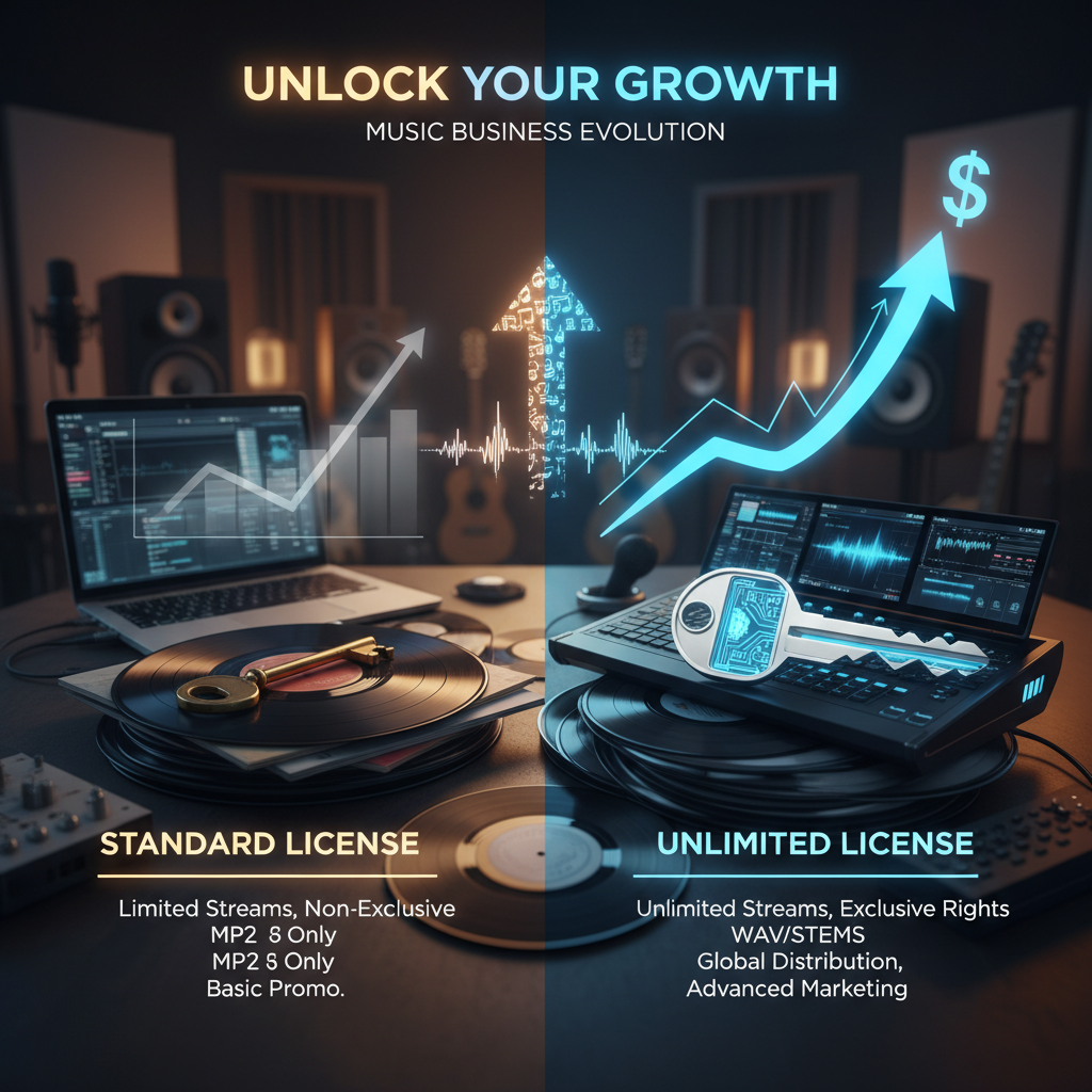 What Is an Unlimited Beat License and When Should Artists Upgrade?