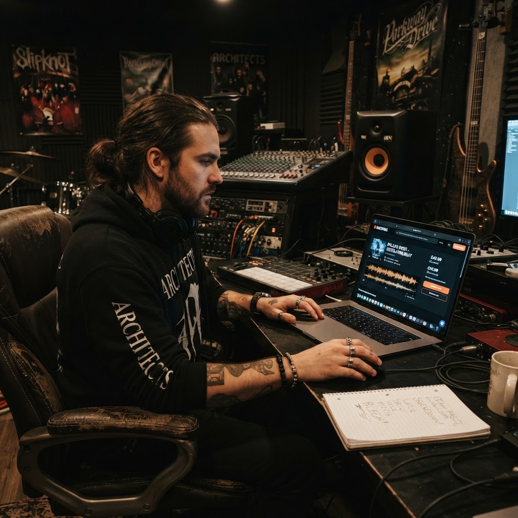Buy a Metalcore Type Beat: Finding Powerful Hybrid Instrumentals