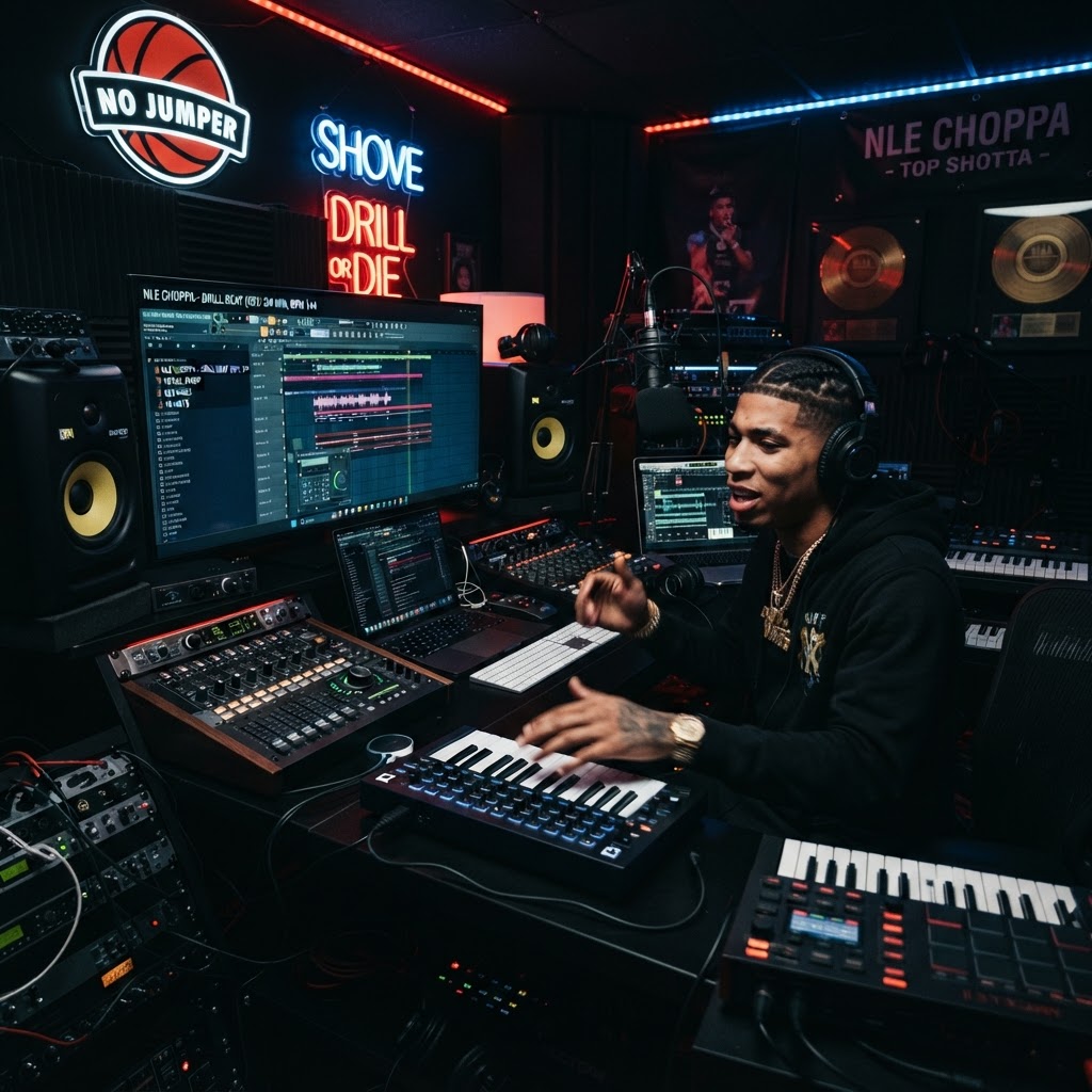 NLE Choppa Type Beats — Finding High-Energy Trap and Drill Instrumentals for Powerful Performances