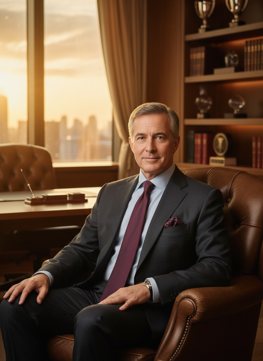 CEO portrait style