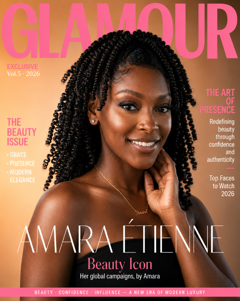 Magazine Cover AI portrait