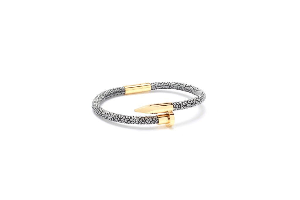 Stingray Nail Bracelet — Silver & Gold