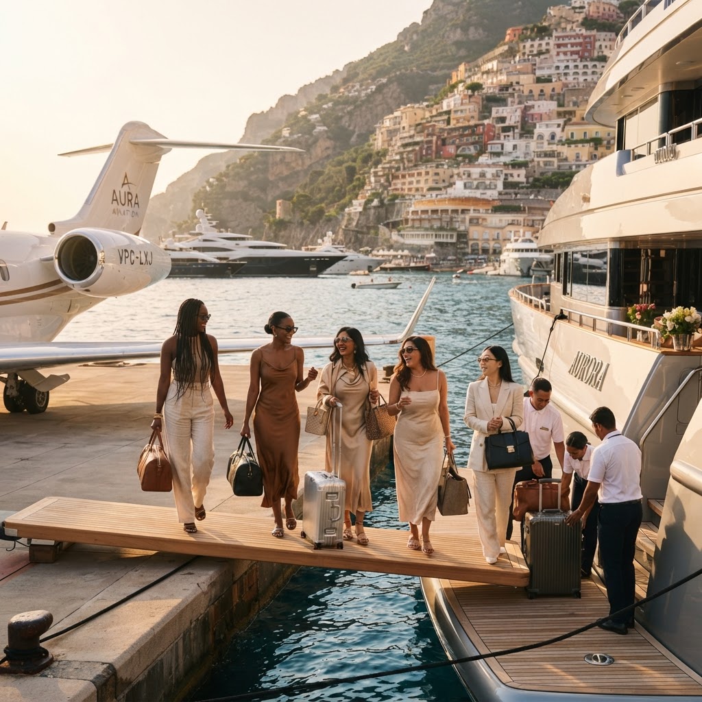 Private Jet-to-Yacht Transfers: The Ultimate Luxury Blend