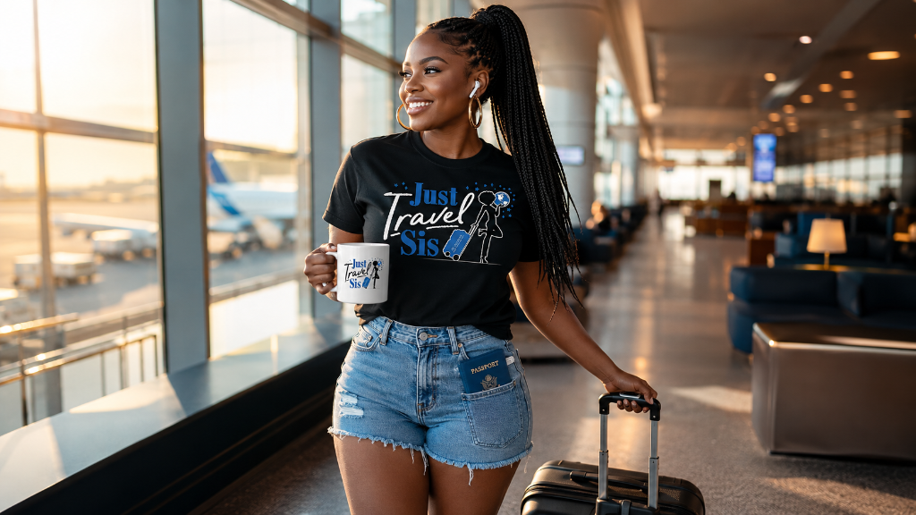 Just Travel Sis Merch