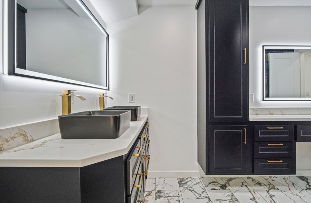 Double Vanity Bathroom Remodel