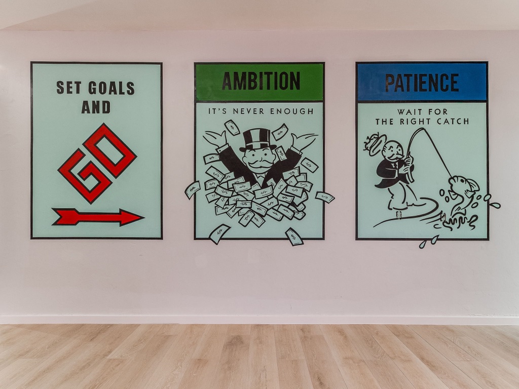 Motivational Art Wall
