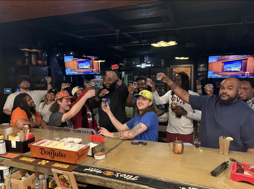 Cheers at the Bar