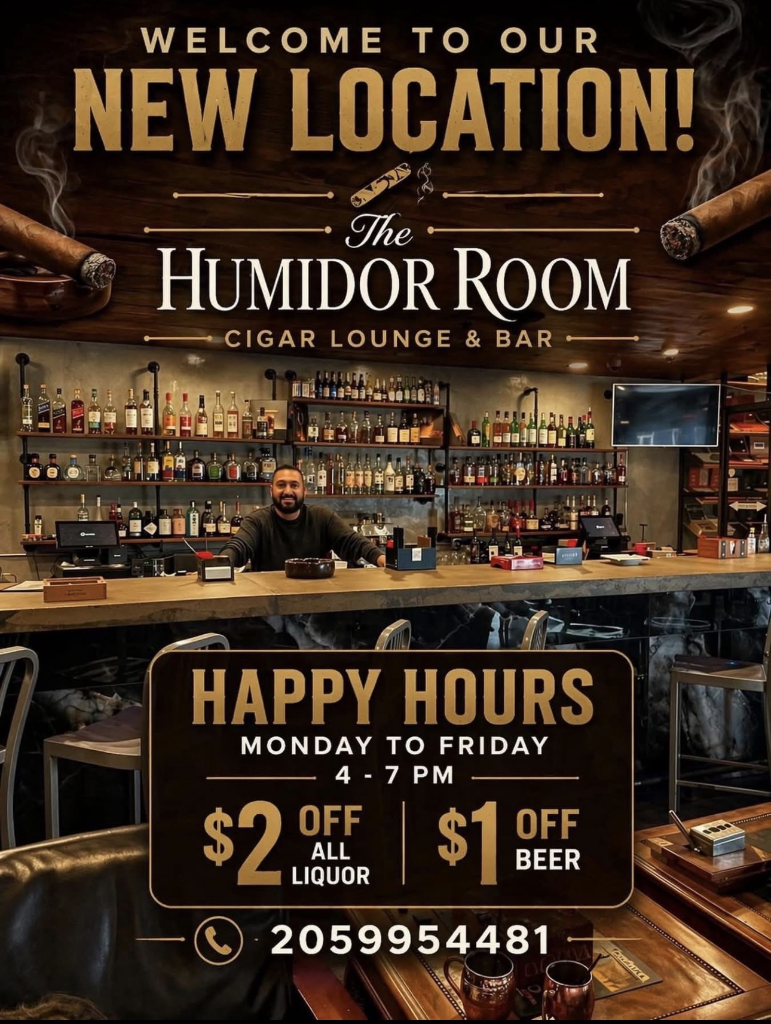 Happy Hour at The Humidor Room