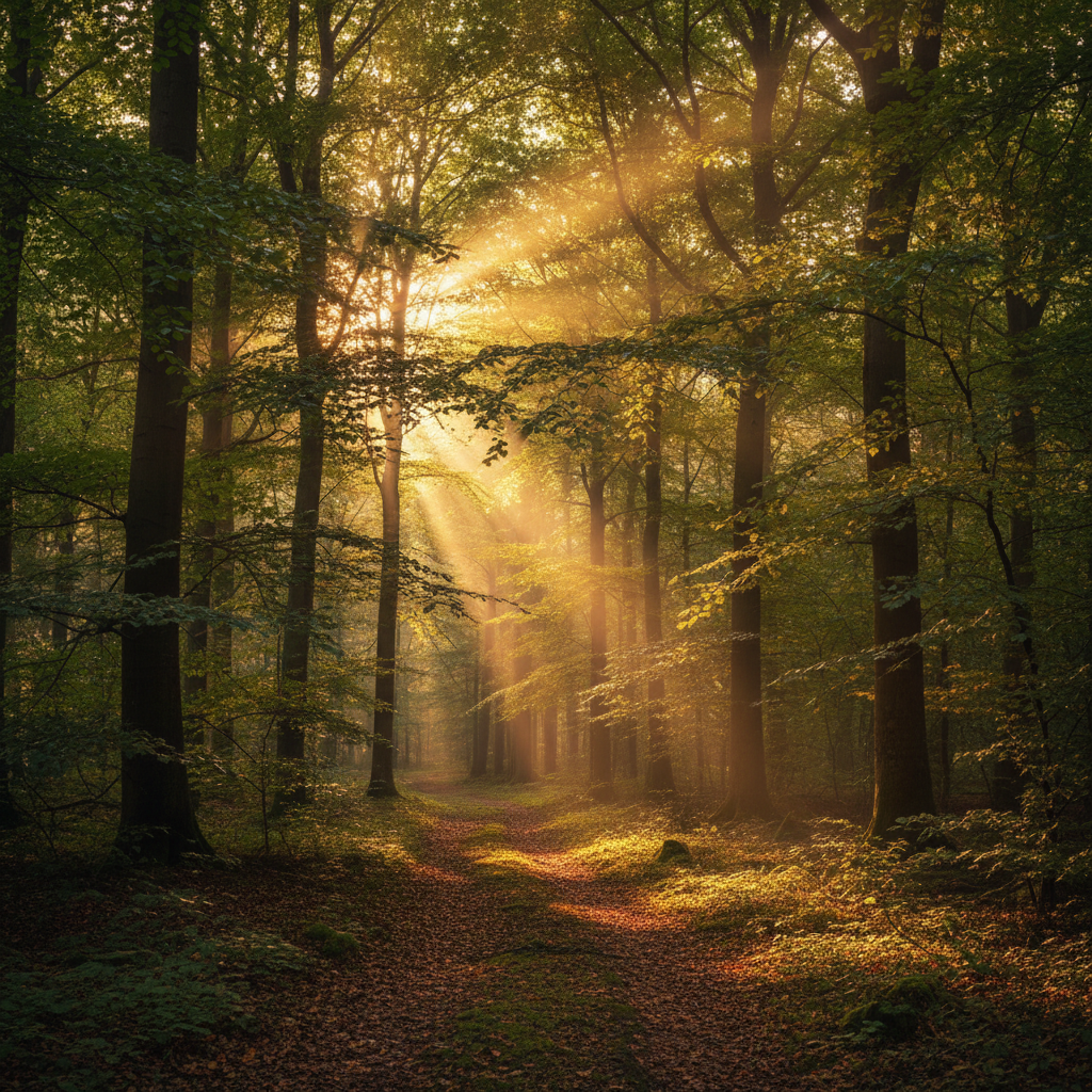 Sunlight through the trees — EZ Coaching