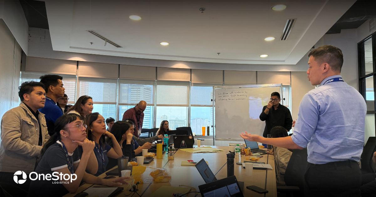 Mr. Ramon Galang leads the discussion with OSL leaders