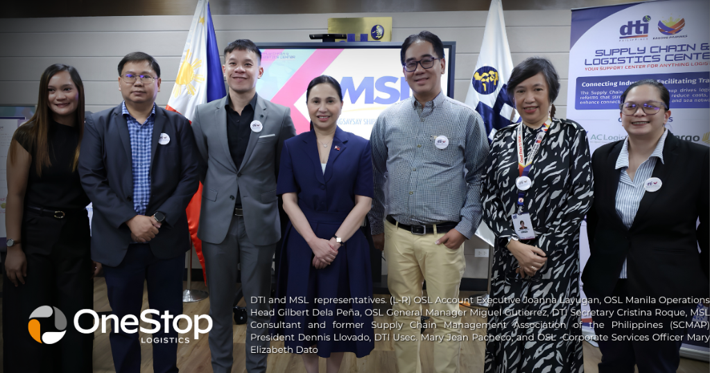 OneStop Logistics Supports DTI's Supply Chain & Logistics Center