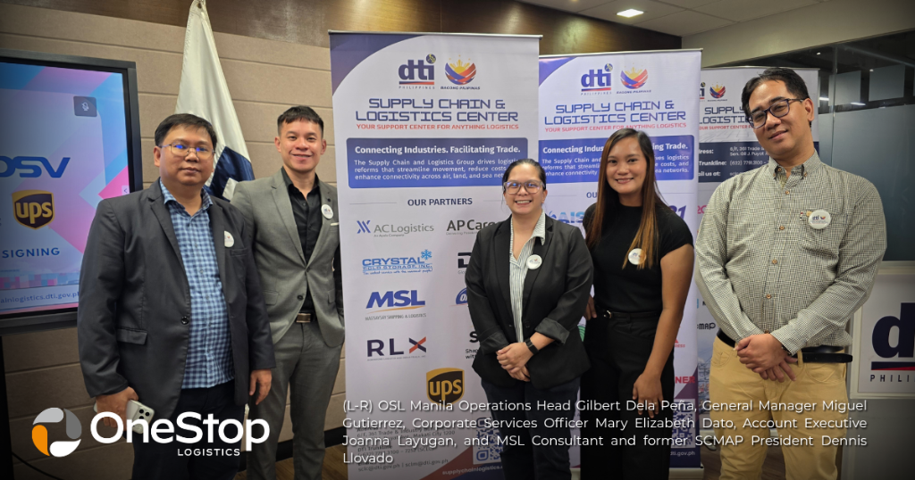 OLSI representatives at the DTI event