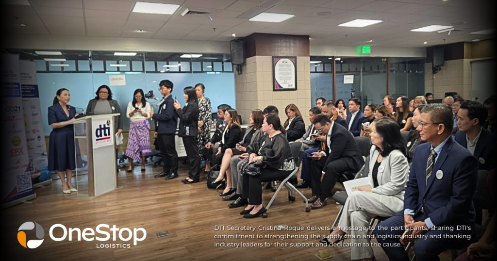 Guests attend the DTI Supply Chain and Logistics Center program