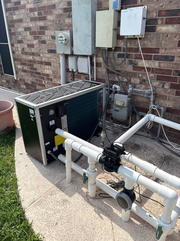 Heater Installation — after the repair (photo from our sister company)