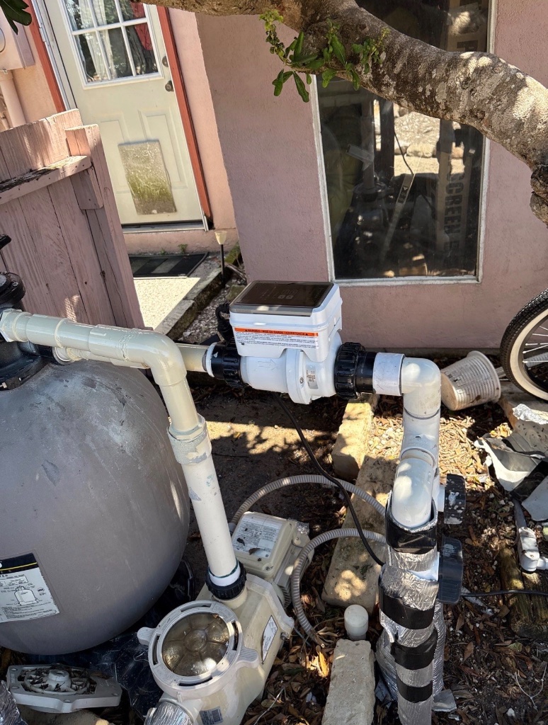 Salt Water System Install — after (photo from our sister company)