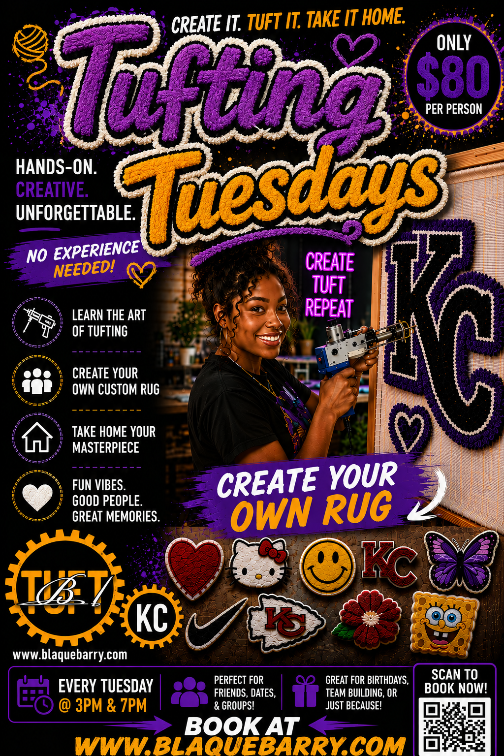BTuftKC Tufting Classes