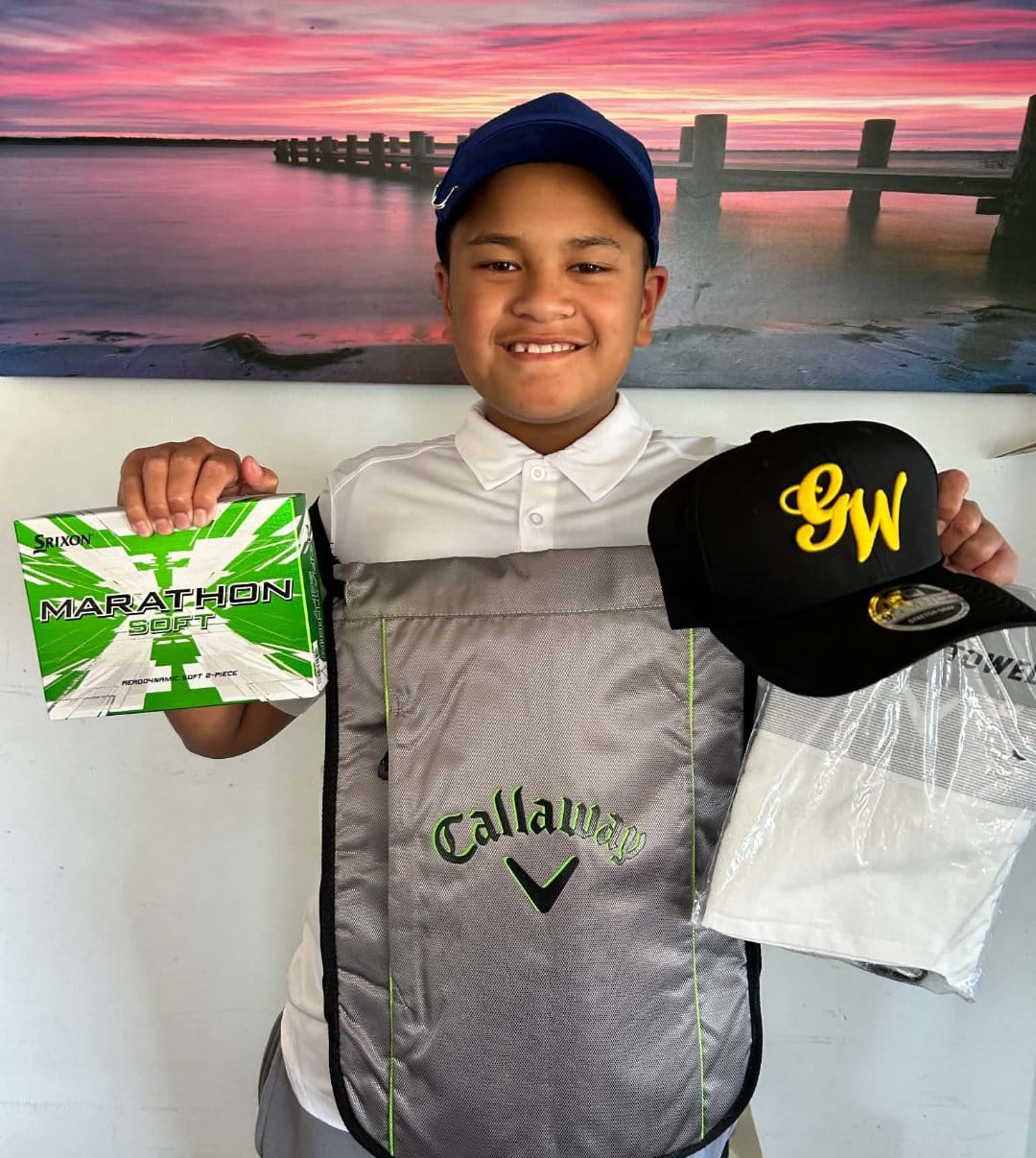 Jaxtyn Daniel after his third straight net win at Titahi Bay