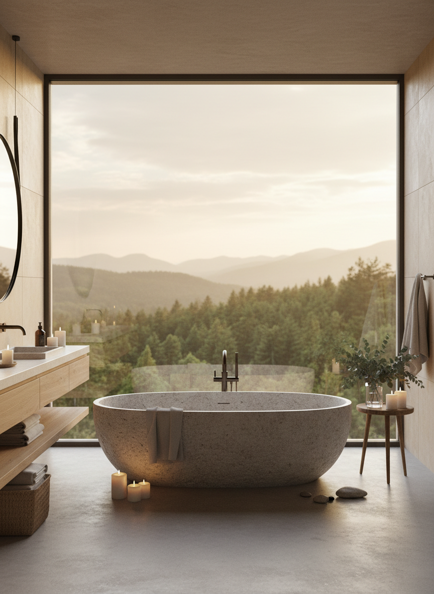 Luxury spa experience