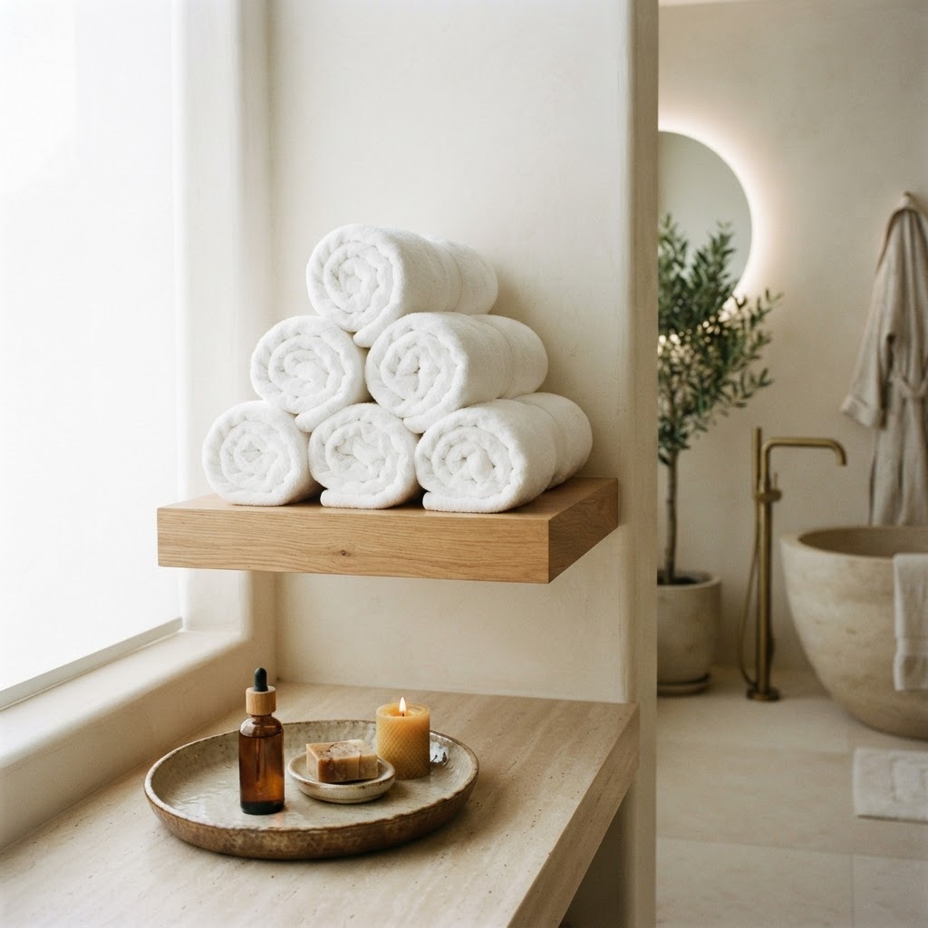 Plush Bath Towels