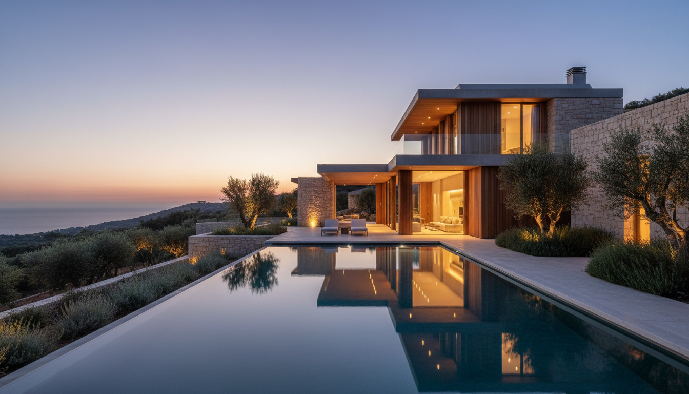 Luxury property exterior