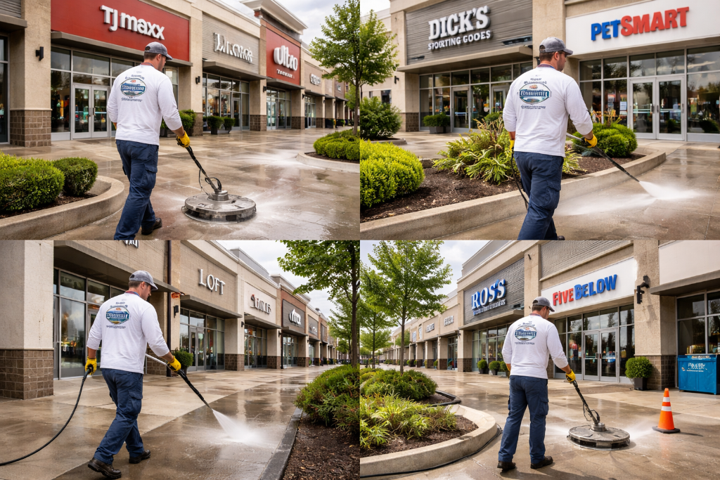 Shopping Center Multi-Bay Clean