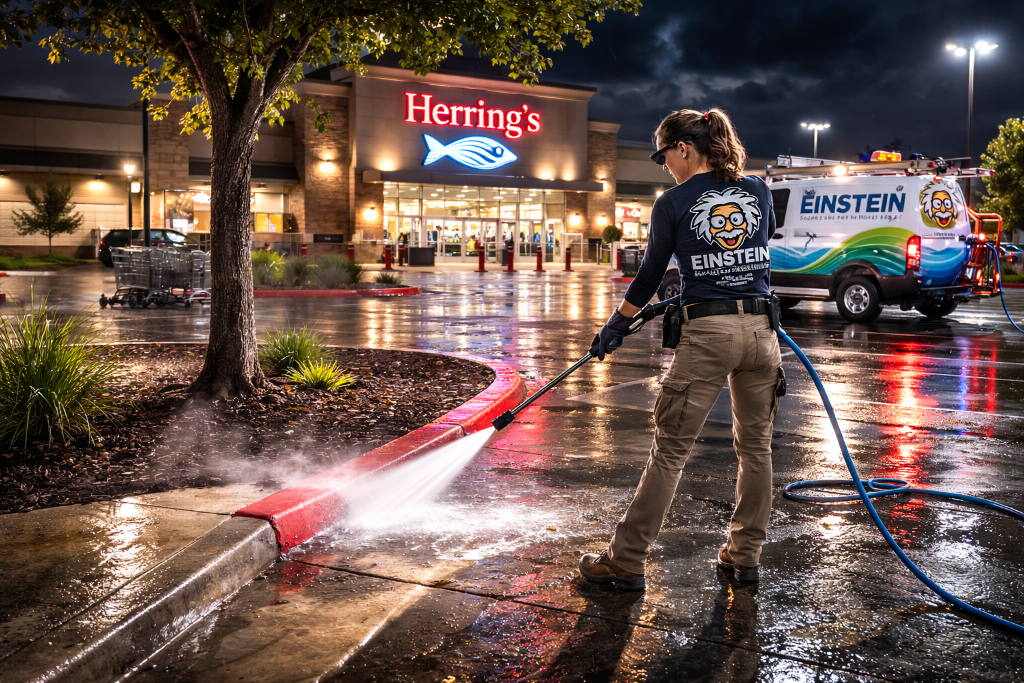 Herring's Retail Center - Night Service