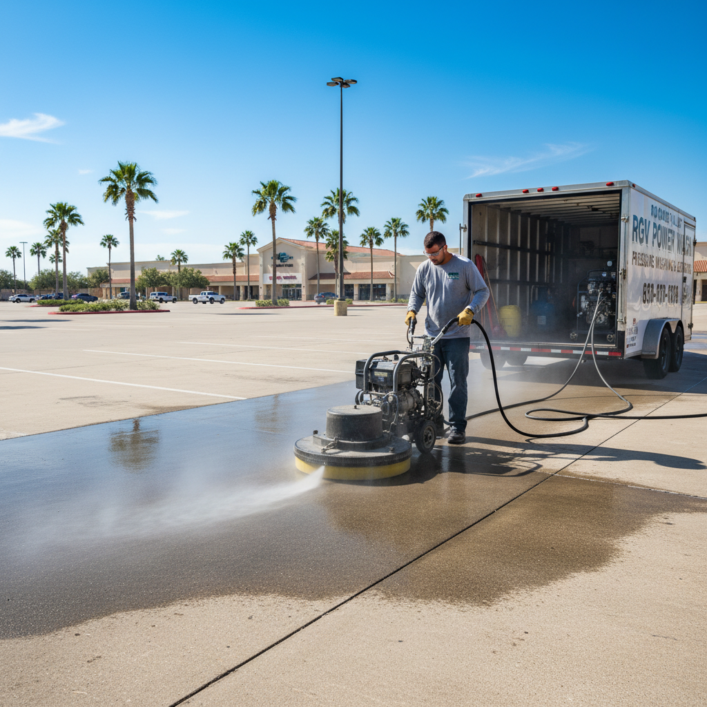 Commercial pressure washing Rio Grande Valley Texas
