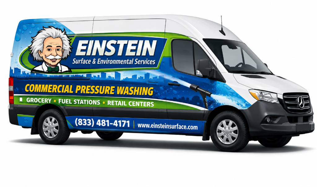 Einstein Surface service van