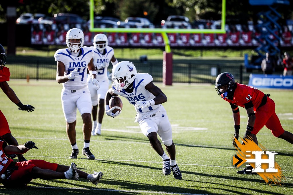 IMG Academy — IMG ball carrier breaks through the defense