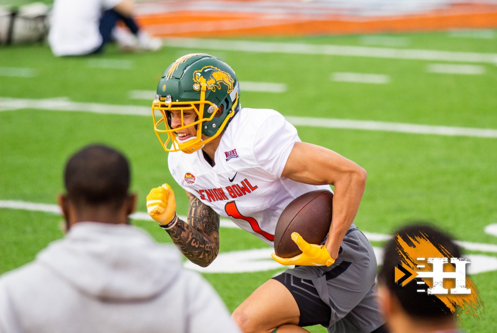 Senior Bowl — Ferguson #84 game action