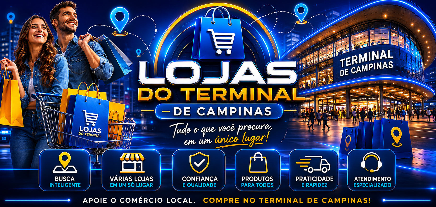 Lojas do terminal de campinas template preview