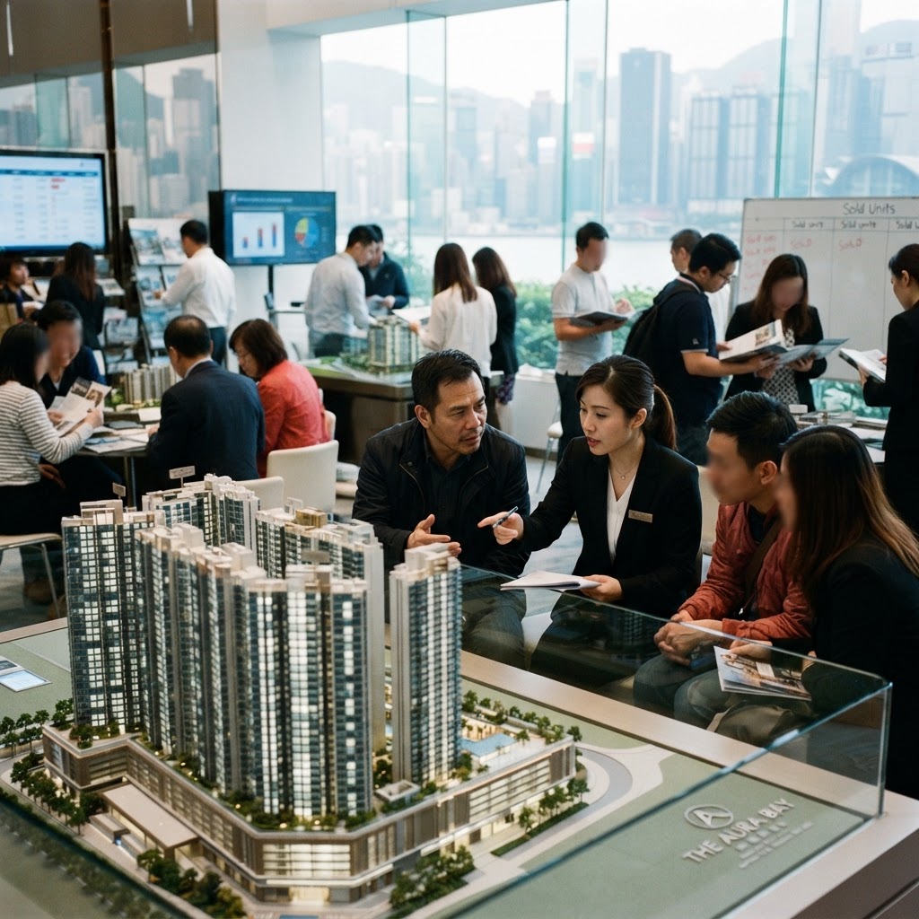 香港樓市顯著回暖：一手成交創同期新高，投資者積極入市掃貨