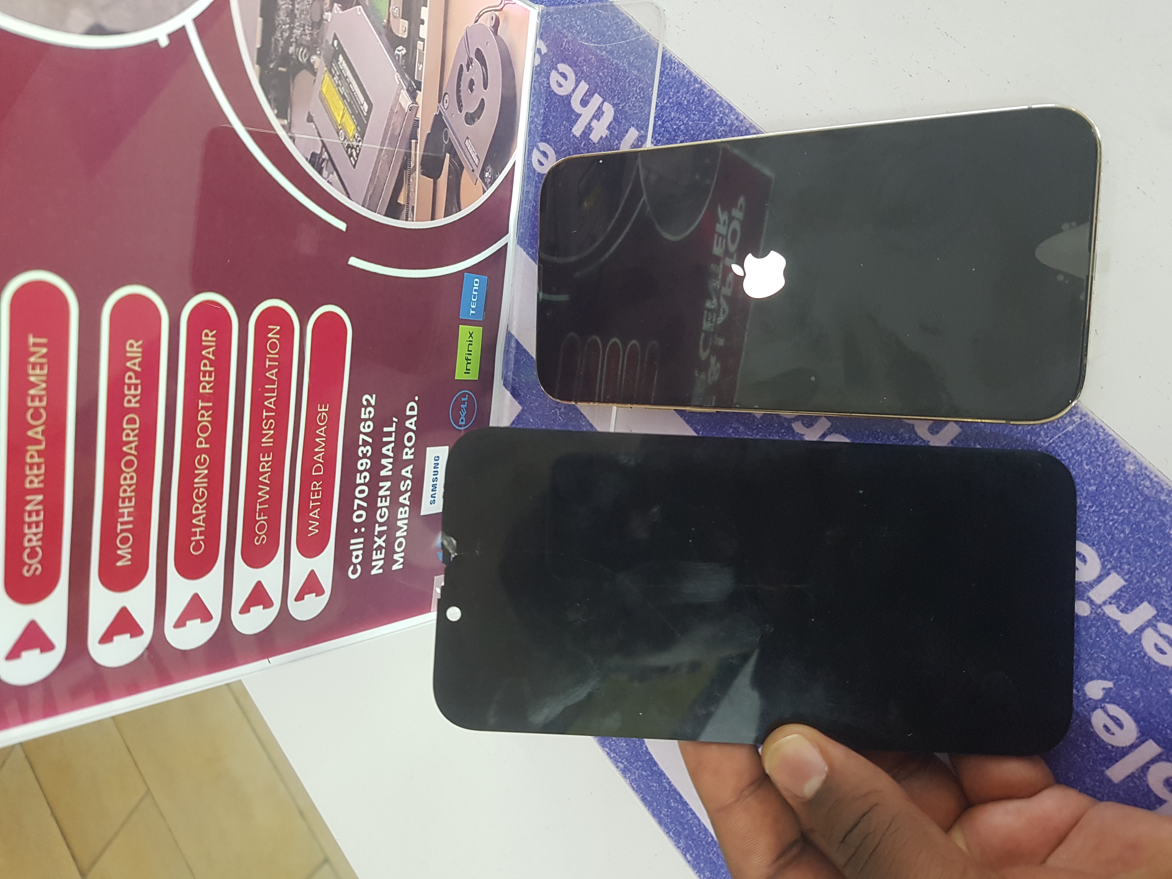 Cracked Screen Recovery