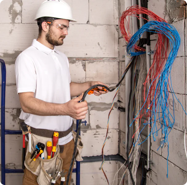 VCOM fibre installation