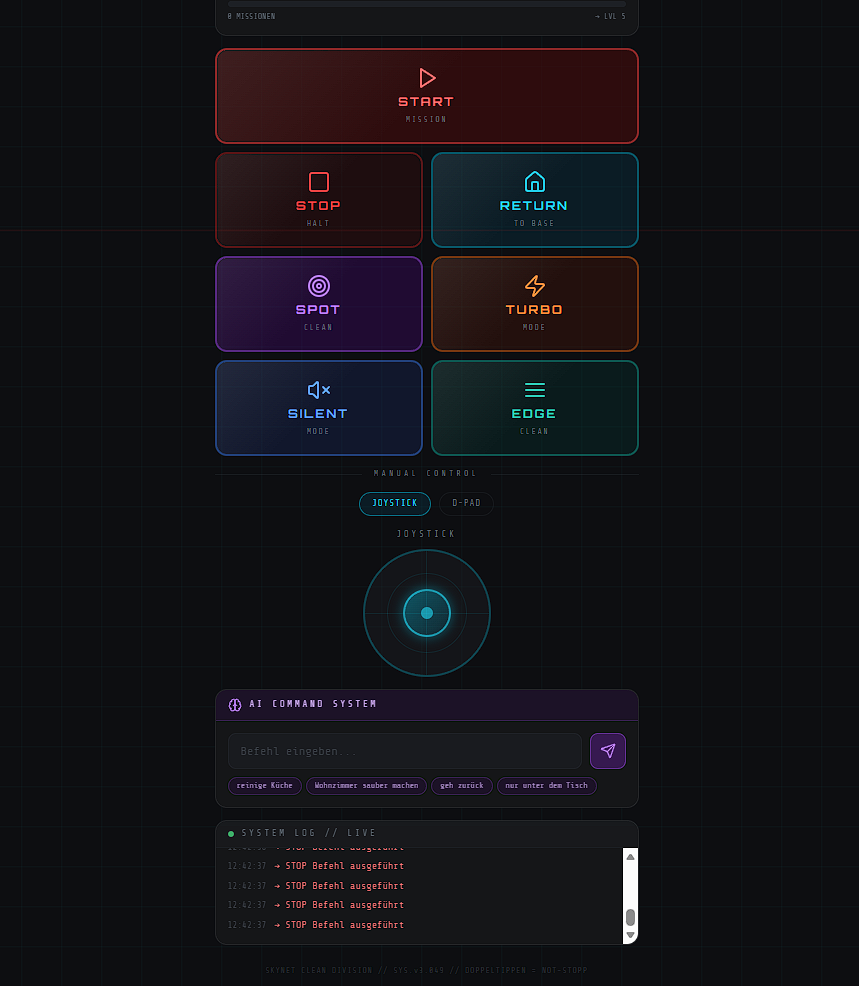 Terminator Cleaners template preview