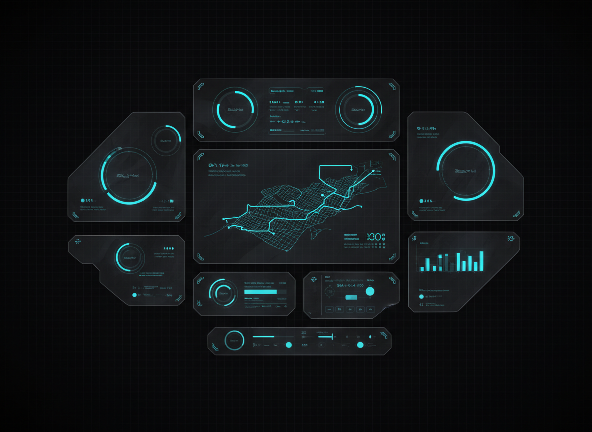 Cockpit Dashboard UI Kit